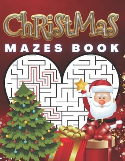 Cover for Kind Dragon · Christmas Mazes Book (Pocketbok) (2020)