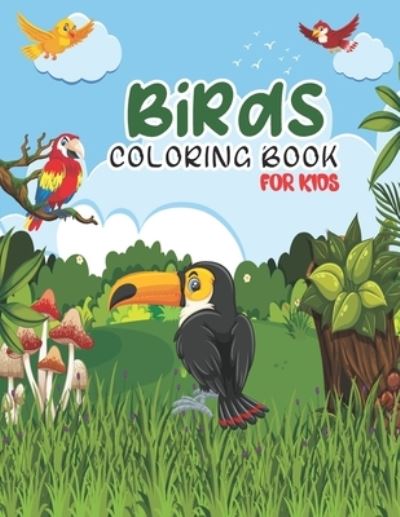 Cover for Tamm Coloring Press · Birds Coloring Book For Kids (Paperback Book) (2020)