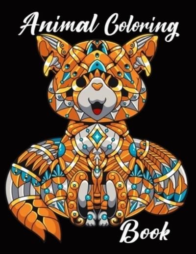 Cover for Nr Grate Press · Animal Coloring Book (Taschenbuch) (2021)