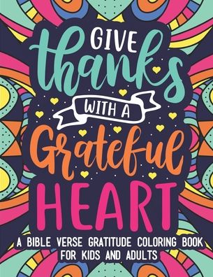 Cover for Aesthetic Coloring Books · Bible Verse Gratitude Coloring Book for Kids and Adults (Pocketbok) (2020)