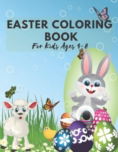 Cover for Lukas Gold · Easter Coloring Book For Kids Ages 4-8 (Paperback Book) (2021)