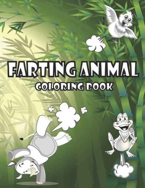 Cover for Pescara · Farting Animal Coloring Book (Paperback Bog) (2021)