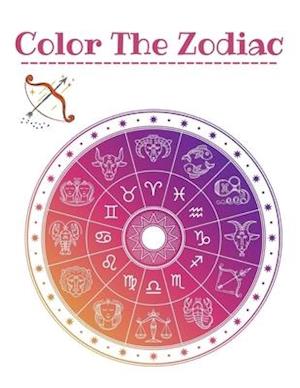 Cover for James Kerry · Color the Zodiac (Paperback Book) (2021)