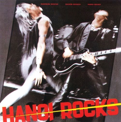 Cover for Hanoi Rocks · Bangkok Shock / Saigon Shak (LP) (2015)