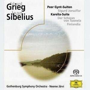 Cover for Järvi Neeme · Grieg Sibelius: Peer Gynt Suiten 1 2/karelia-suite/+ (SACD)