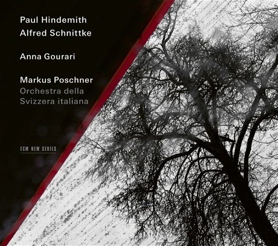 Cover for Anna Gourari, Orchestra della Svizzera italiana, Markus Poschner · Paul Hindemith / Alfred Schnittke (CD) (2024)