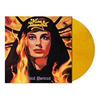 Cover for King Diamond · Fatal Portrait Golden Yellow Marbled LP (LP) [Coloured edition] (2020)