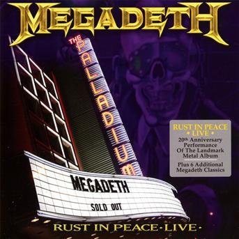 Cover for Megadeth · Rust in Peace Live (DVD/CD) (2010)