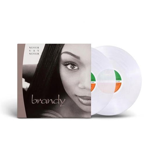 Cover for Brandy · Never Say Never (LP) [Coloured Vinyl edition] (2023)