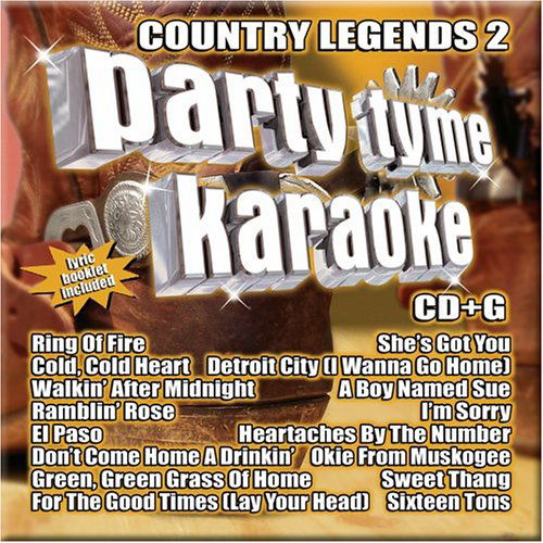 Country Legends 2 - Karaoke - Musik - KARAOKE - 0610017107533 - 20. september 2005