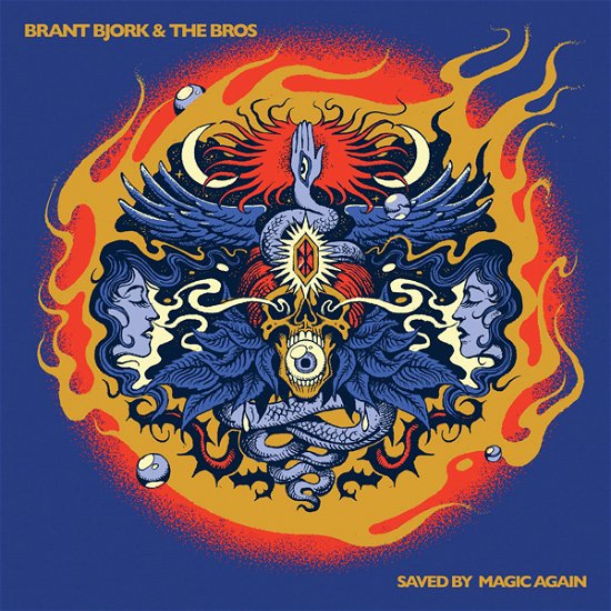 Cover for Bjork, Brant &amp; The Bros · Saved By Magic Again (LP) [Coloured edition] (2023)