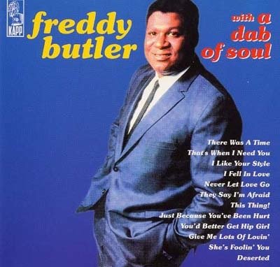 Cover for Freddy Butler · With a Dab of Soul (LP) (2021)