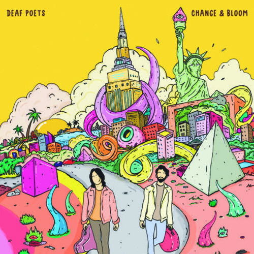 Cover for Deaf Poets · Change &amp; Bloom (CD) (2018)