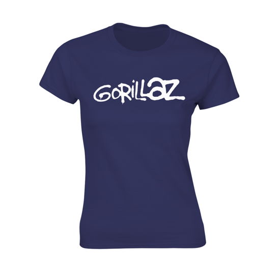 Cover for Gorillaz · Logo (T-shirt) [Blue edition] (2018)