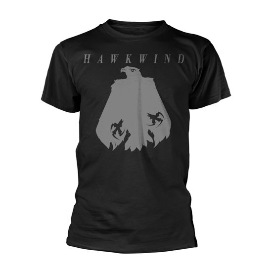 Cover for Hawkwind · Eagle (Black) (T-shirt) [size S] [Black edition] (2018)