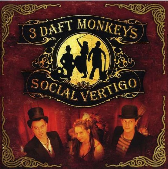 Cover for 3 Daft Monkeys · Social Vertigo (CD) (2008)