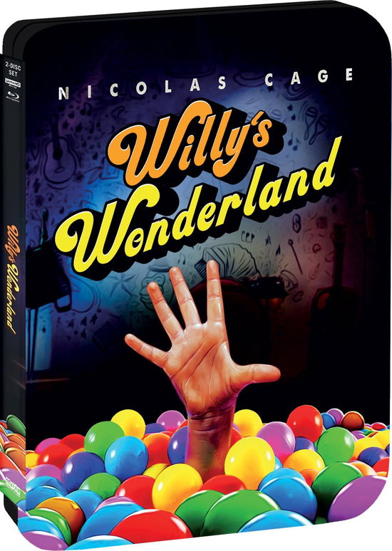 Cover for Willy's Wonderland (4K UHD Blu-ray) [Steelbook edition] (2024)