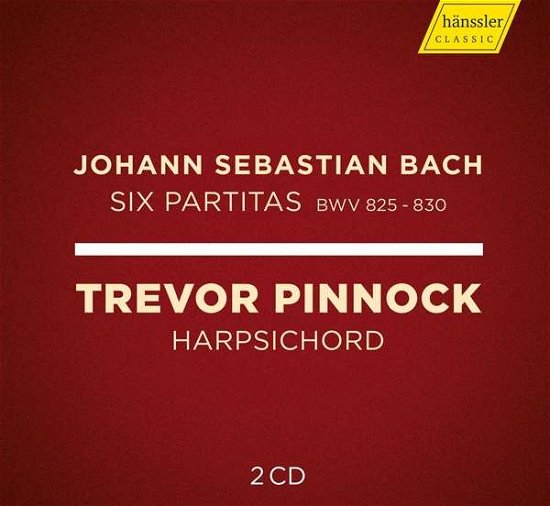 Six Partitas Bwv825-830 - Johann Sebastian Bach - Musik - HANSSLER - 0881488190533 - 13. März 2020