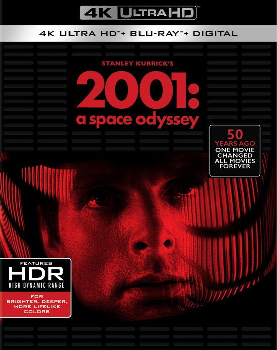 Cover for 2001: a Space Odyssey (Blu-ray) (2018)