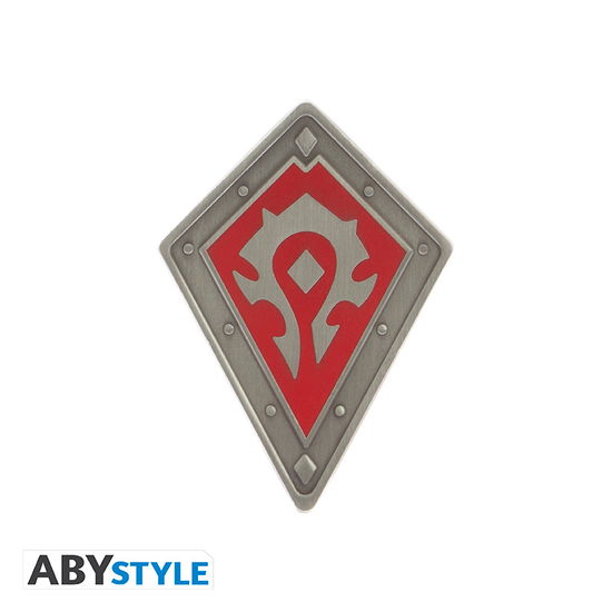 Cover for World Of Warcraft: ABYstyle · Horde Logo (Magnet / Calamita) (MERCH)