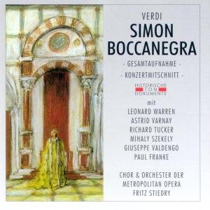 Simon Boccanegra - G. Verdi - Musique - CANTUS LINE - 4032250043533 - 16 février 2004