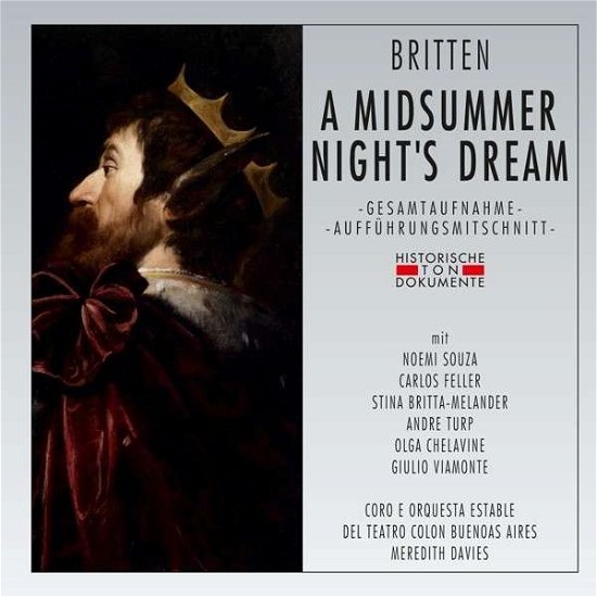Cover for B. Britten · Midsummer Night's Dream (CD) (2014)