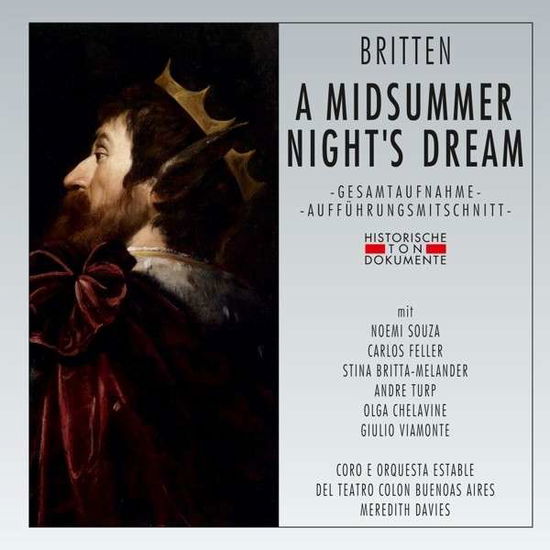 Midsummer Night's Dream - B. Britten - Musiikki - CANTUS LINE - 4032250184533 - maanantai 16. kesäkuuta 2014