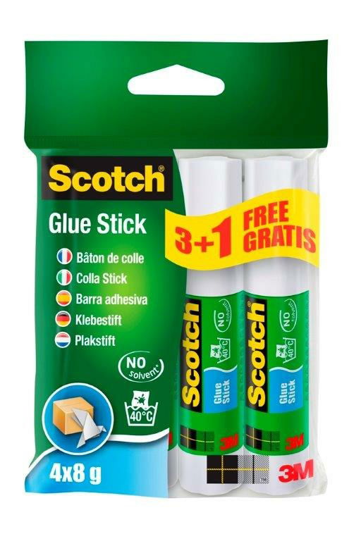 Cover for 3m · 3m Glue Stick, 8g, 3 + 1 Gratis (Merchandise) (MERCH)