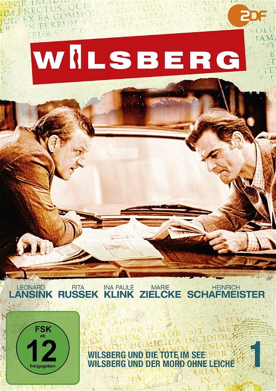 Cover for Wilsberg DVD 1: Die Tote im See / Der Mord ohne Leiche (DVD)