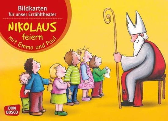 Kartenset - Nikolaus feiern mi - Monika Lehner, Antje Bohnstedt (illustriert) - Merchandise - Don Bosco Medien GmbH - 4260179510533 -