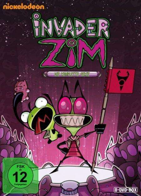 Invader Zim,kompl.Serie,8DVD - Invader Zim - Książki - Alive Bild - 4260294855533 - 4 listopada 2016