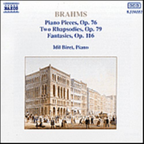 Cover for J. Brahms · Klavierstuecke Op.76+79+1 (CD) (2024)