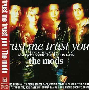 Cover for The Mods · Trust Me Trust You (CD) [Japan Import edition] (2006)