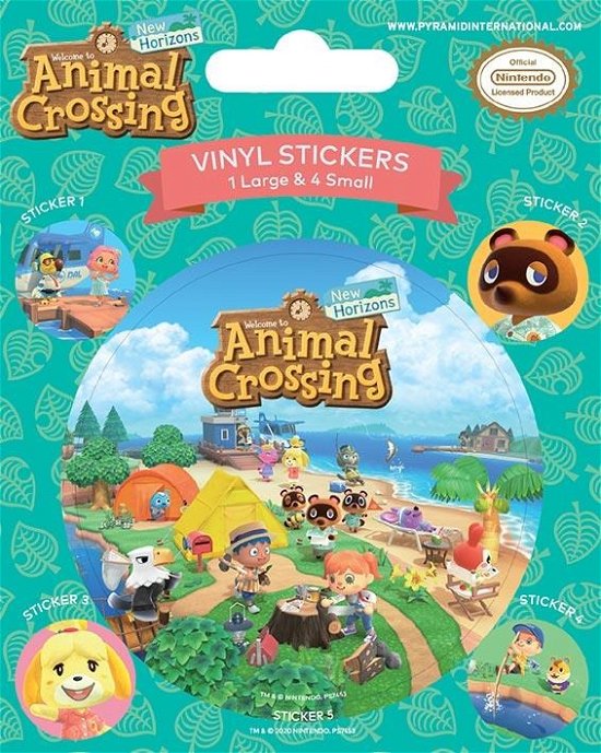 Cover for Pyramid · Animal Crossing  Vinyl Sticker Pack (MERCH)