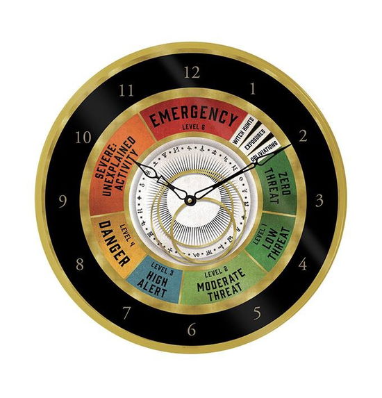 WIZARDING WORLD - Emergency - Plastic Clock 25cm D - P.Derive - Koopwaar - Pyramid - 5050293854533 - 11 maart 2021