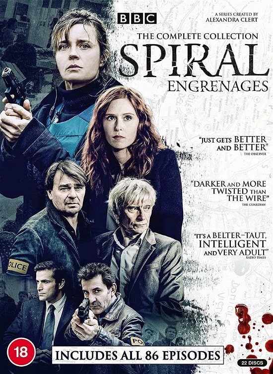 Spiral Series 1 to 8 Complete Collection - Spiral S18 Comp Coll - Films - BBC - 5051561044533 - 8 février 2021