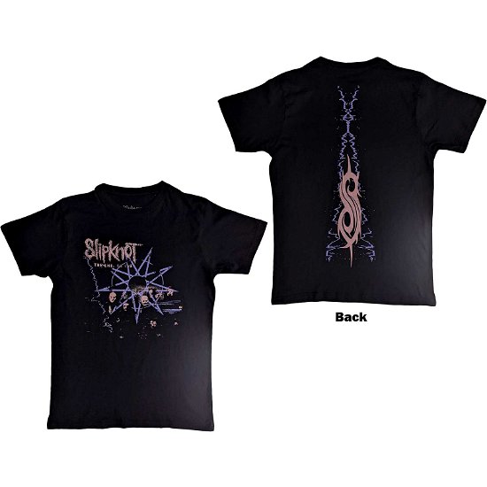 Slipknot Unisex T-Shirt: The End So Far Band Photo (Back Print) - Slipknot - Fanituote -  - 5056561094533 - 