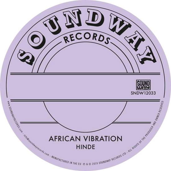 Cover for African Vibration · Hinde (12&quot;) [Remastered edition] (2019)