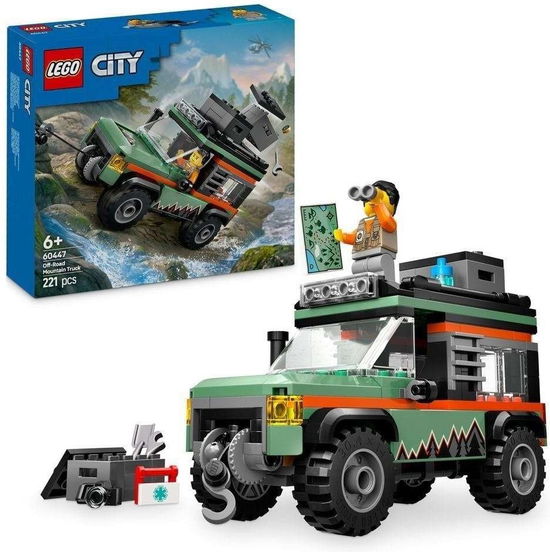 Cover for Lego · LEGO City 60447 4X4 Terreinwagen voor In De Bergen (Zabawki)