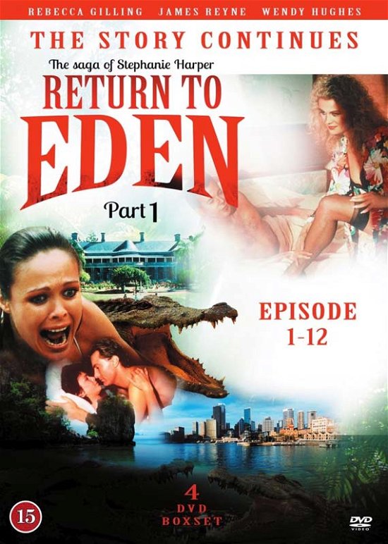 Cover for Return To Eden · Return to Eden - The Story Continues Part 1 (Episodes 1-12) (DVD) (2019)