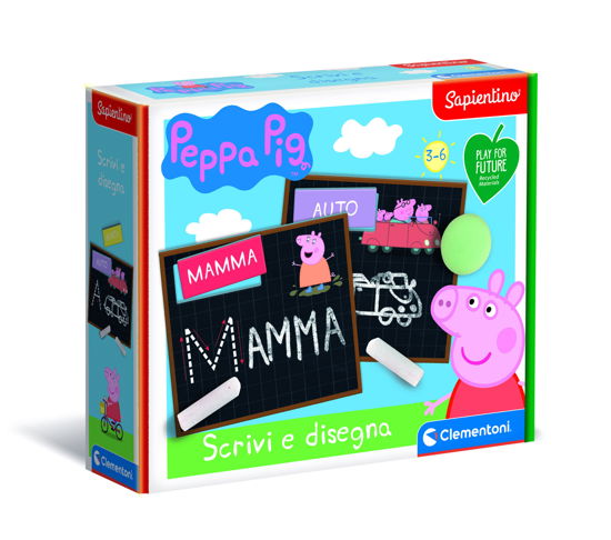Cover for Clementoni Peppa Pig · Gessetti E Paroline Prodotto Riciclato Play For Future Per L'Ambiente (MERCH)