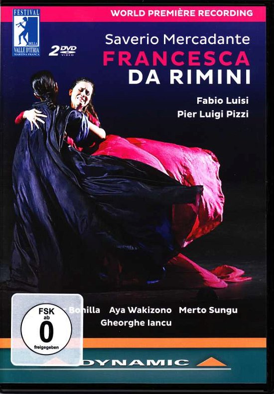 Cover for S. Mercadante · Francesca Da Rimini (DVD) (2017)