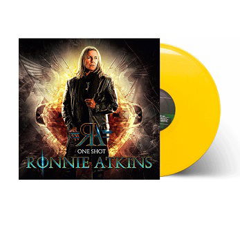 Cover for Ronnie Atkins · One Shot (Limited Yellow Vinyl) (LP) [Limited edition] (2021)