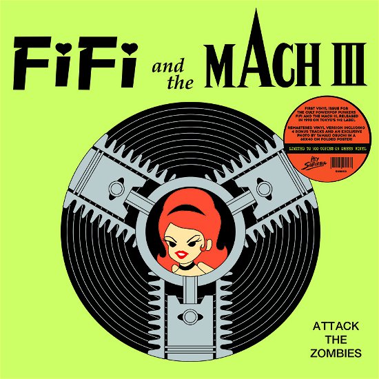Cover for Fifi And The Mach Iii · Attack Of The Zombies (LP) (2023)