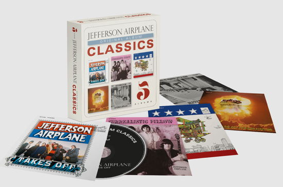 Jefferson Airplane · 5 Original Album Classics (CD) [Clamshell Box] (2024)