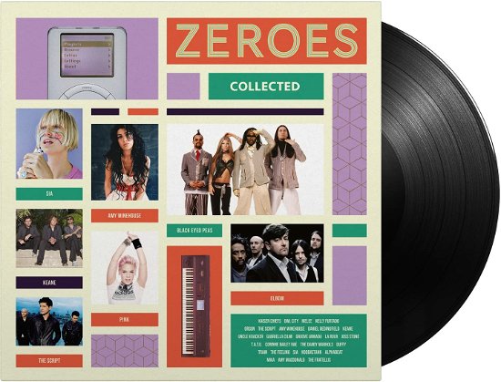 Cover for Various Artists Zeroes Collected 2LP Black · Zeroes Collected (LP) (2022)
