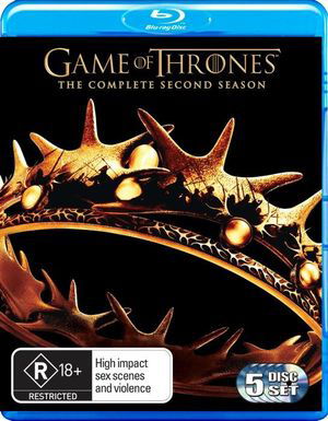 Game of Thrones - Season 2 - Headey, Lena, Gleeson, Jack, Fairley, Michelle, Clarke, Emilia, Glen, Iain, Turner, Sophie, Williams, Maisie, Allen, Alfie, Dinklage, Peter, Bean, Sean, Coster-waldau, Nikolaj, Gillen, Aidan, Harington, Kit, Donachie, Ron, Wright, Isaac Hempstead, Momoa, - Filmes - WARNER HOME VIDEO - 9325336167533 - 15 de maio de 2013