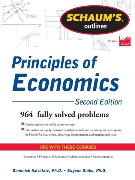 Cover for Dominick Salvatore · Schaum's Outline of Principles of Economics (Paperback Book) (2011)