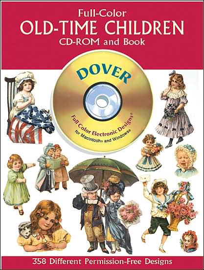 Cover for Dover Dover · Full-Color Old-Time Children CD-ROM (Audiobook (CD)) [Unabridged edition] (2003)