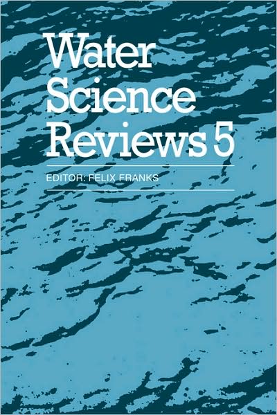 Cover for Felix Franks · Water Science Reviews 5: Volume 5: The Molecules of Life - Water Science Review (Paperback Book) (2009)